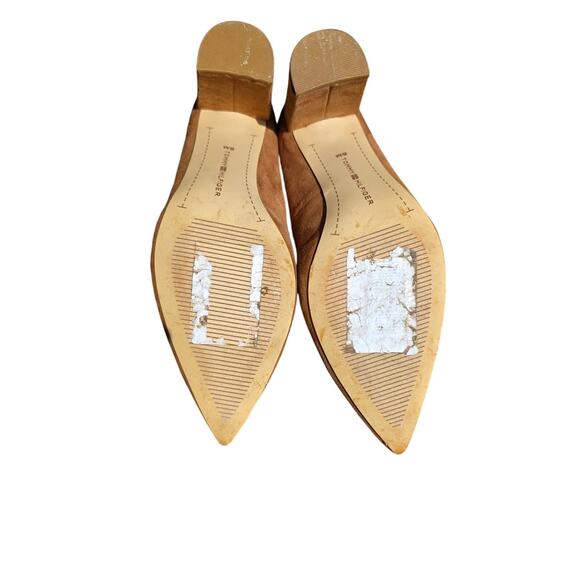 Tommy Hilfiger Abilene Pointed Toe High Heel Pumps Dark Natural Brown Size 8 M - Picture 7 of 7